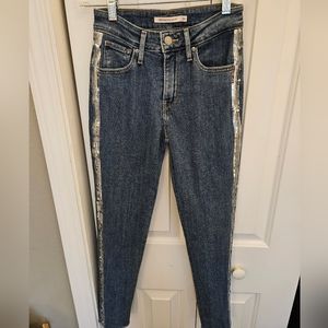 Levi's 721 high-rise skinny jeans, size 26